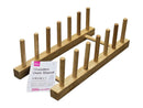 木製お皿立て（２５ｃｍｘ１１．５ｃｍｘ７．５ｃｍ）