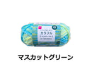 抗菌防臭アクリル毛糸（カラフル、マスカットグリーン）