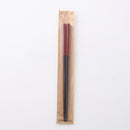 若狭塗箸　塗分　赤（食洗機対応）２１ｃｍ