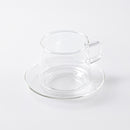 耐熱ガラススタッキングカップ＆ソーサー３８０ｍＬ