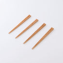 天然木箸４膳セット（削り）