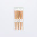天然木箸５膳セット（削り）