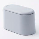 卓上用蓋付ゴミ箱（ワンプッシュ式、ＧＹ）