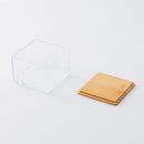 小物入れ竹製蓋付収納ケース６ｃｍ×８．２ｃｍ×８．２ｃｍ