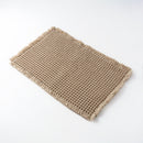 ワッフル織りバスマット（３５ｃｍｘ５５ｃｍ、ＢＥ）