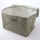 布製収納ＢＯＸ（蓋付、ＧＹ）