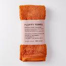 ＦＬＵＦＦＹ　ＴＯＷＥＬやわらかフェイスタオル（テラコッタ）