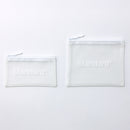 フラットポーチ（２個セット、ＷＨ）