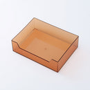 小物入れ収納ケース（クリアアンバー）