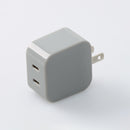 ＵＳＢ充電器（ＰＯＷＥＲ　ＤＥＬＩＶＥＲＹ２０Ｗ、ＴＹＰＥーＣ＋ＴＹＰＥーＣ、ＧＹ）