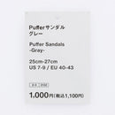 Ｐｕｆｆｅｒサンダル（ＧＹ）