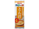 マルコメ　即席生みそ汁　とん汁　４食