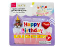 パーティーキャンドル（Ｈａｐｐｙ　Ｂｉｒｔｄａｙ、３本）