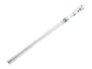 白い伸縮式つっぱり棒１２０ｃｍ－１９０ｃｍ、Φ１．９ｃｍ－Φ２．２ｃｍ