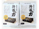 有利　韓国味付け海苔海苔の力　８切８枚２Ｐ