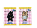 パイルワッペン（クロ・トビー）（ＢＵＮＮＹ　ＫＯＮＢＩＮＹ　　バニーコンビニ）