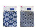 和柄のれん（井筒割菱、青海波）８５ｃｍ×４０ｃｍ