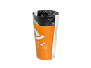 プラスチックカップ（ブラック、オレンジ、２個）