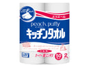 エリエールピーチパフィーキッチンタオル２ロール