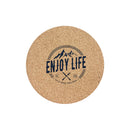 コルク鍋敷き　―ＥＮＪＯＹ　ＬＩＦＥ―