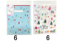 フロストハンドルバッグ（クリスマス、１４枚、１８ｃｍ×１５ｃｍ）
