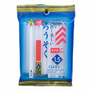 白く美しいろうそく　１．５号２４本入