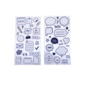 スタンプシート（ふきだし）