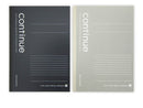セミＢ５ノート　クールコンティニュー　Ａ罫　５０枚